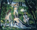 Quatre baigneurs 188 Paul Cézanne